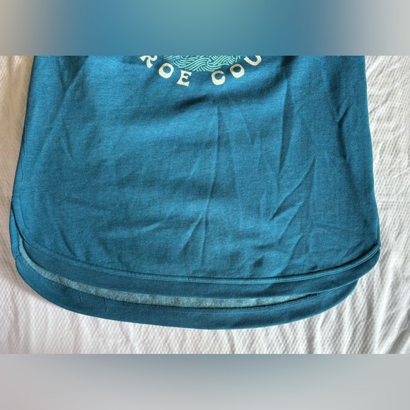 NWT League Teal Key West Florida pull over Women’s Sweatshirt size Medium. - Picture 3 of 6